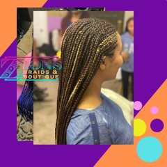 Micro Tribal Braids with Individuals